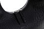 Vince Camuto Bolso Croco Black de Mano Piel Sintética Negro